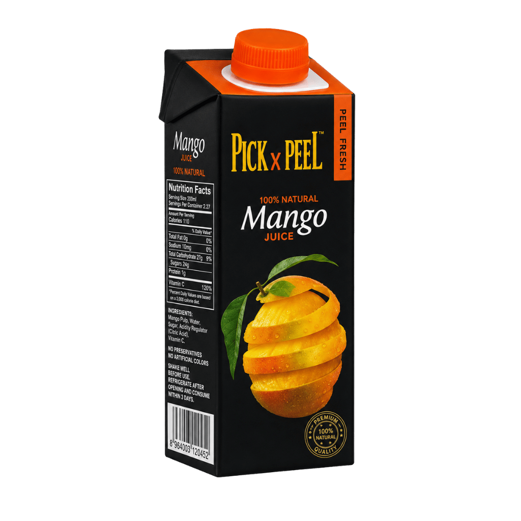 Pick N Peel Mango Juice 250 ml buy online USA - 1
